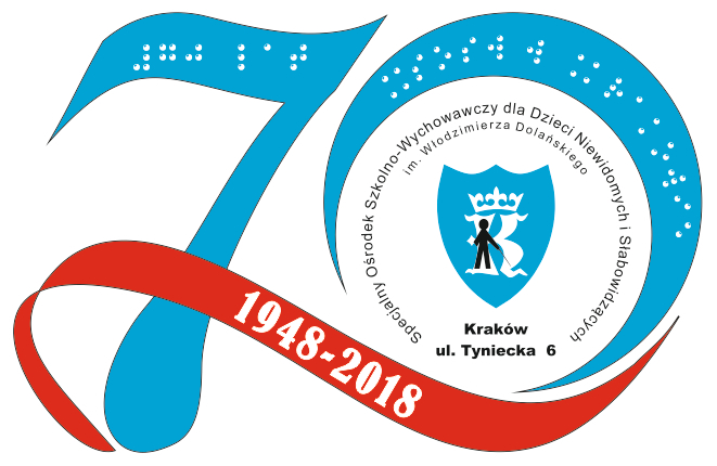 Logotyp: 70-lecie Ośrodka